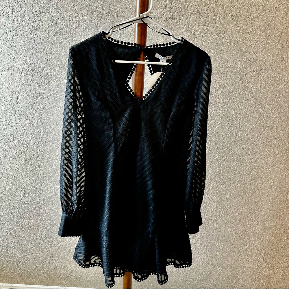 Black Midi Talia Dress